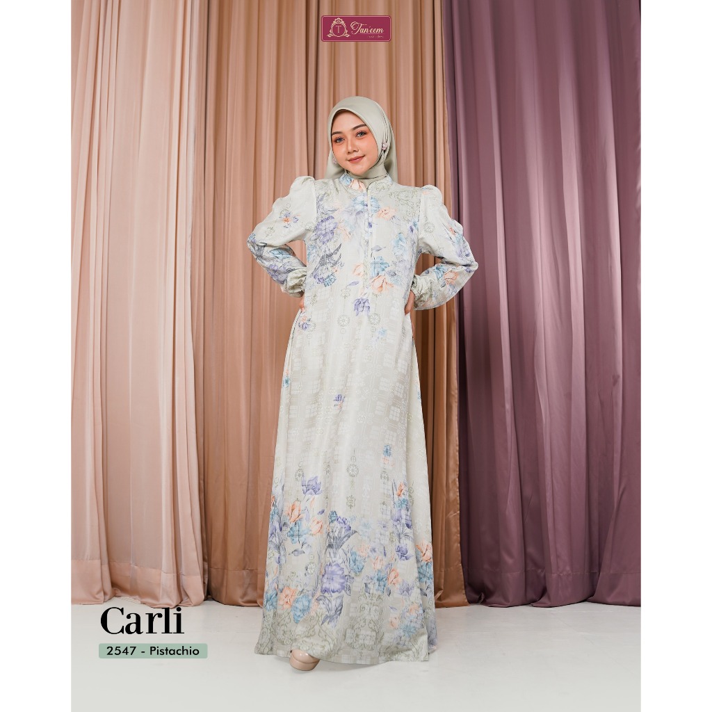 Gamis Carli Kode 2547 By Taneem Muslim Dress