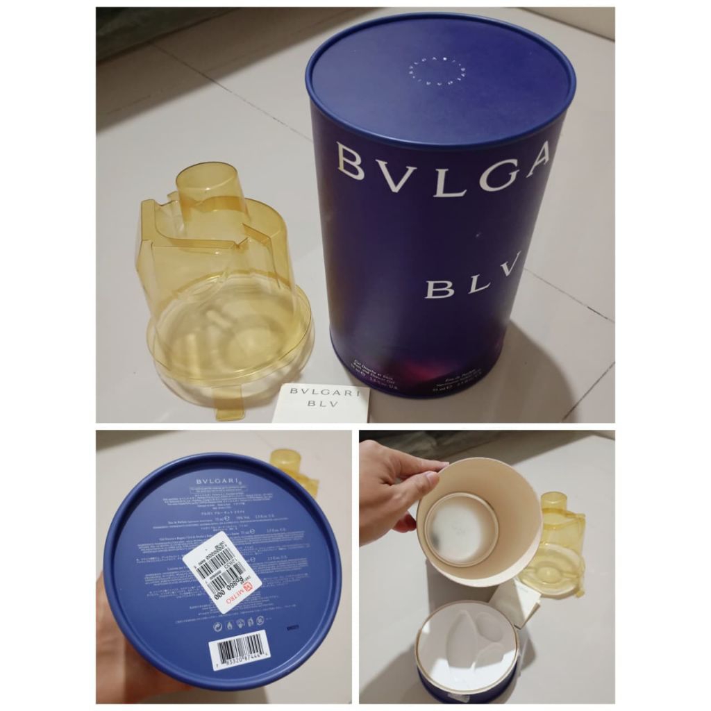 Kaleng Parfume BVLGARI Original