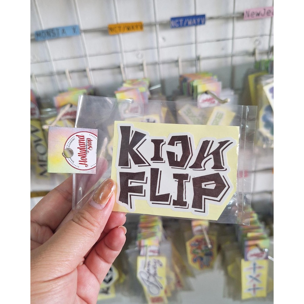 

Sticker Kick Flip Logo (5pcs Stiker) Unofficial