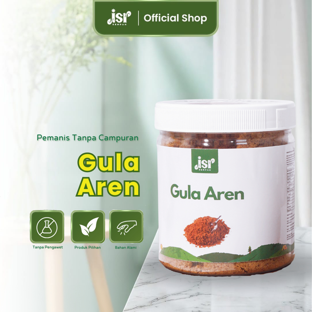 

JSR Gula Aren Bubuk Organik 400 Gr Premium Pure