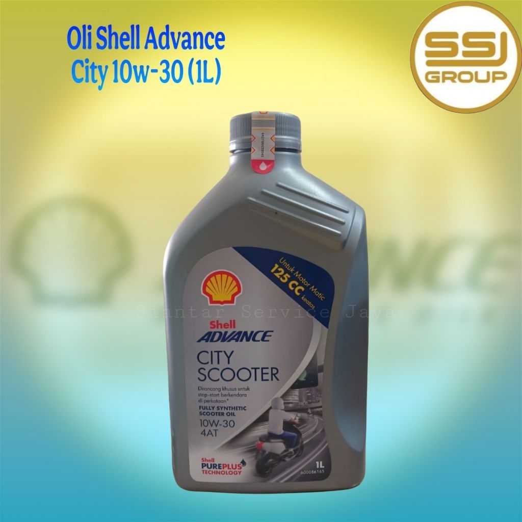 Oli Shell Advance City 10w-30 1Ltr