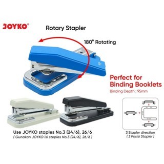 

JOYKO Rotary Stapler Stepler Putar Jepretan ST-26