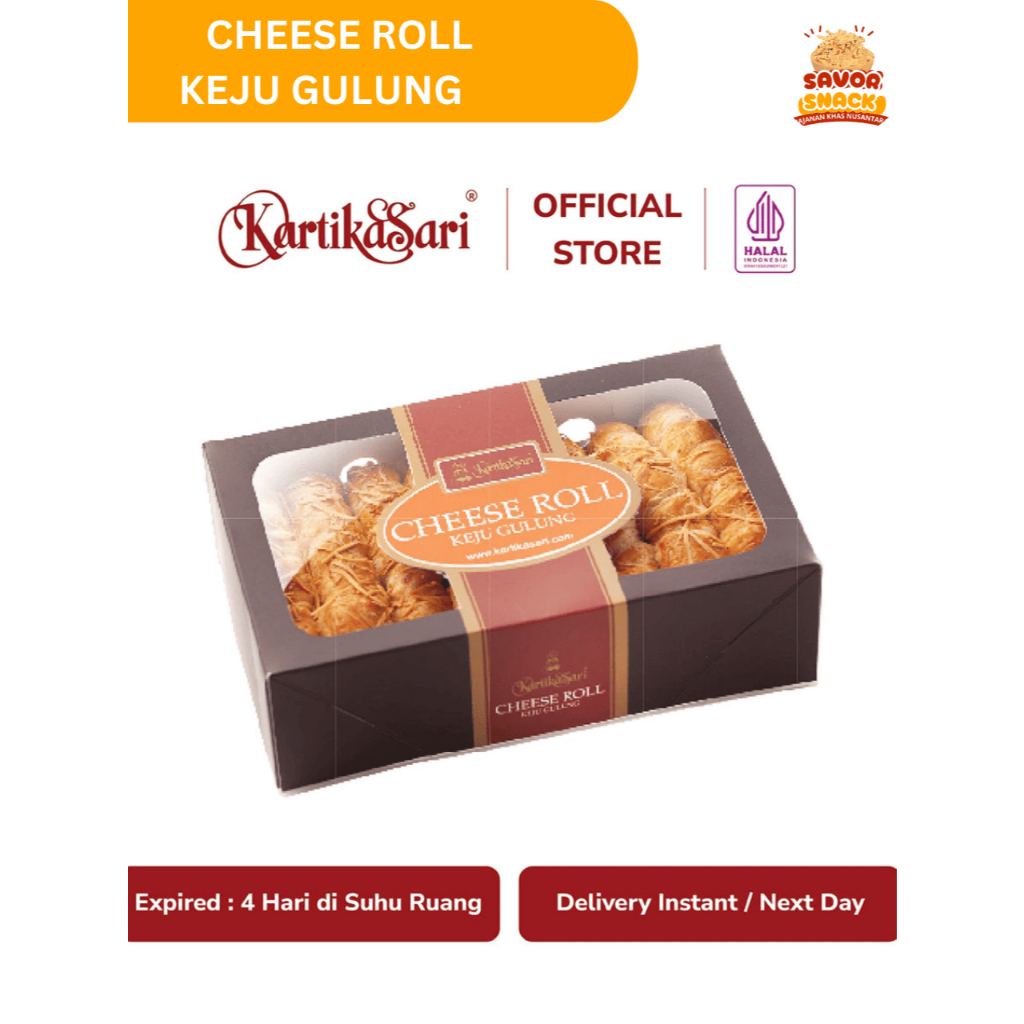 Cheese Roll Keju Gulung Kartika Sari