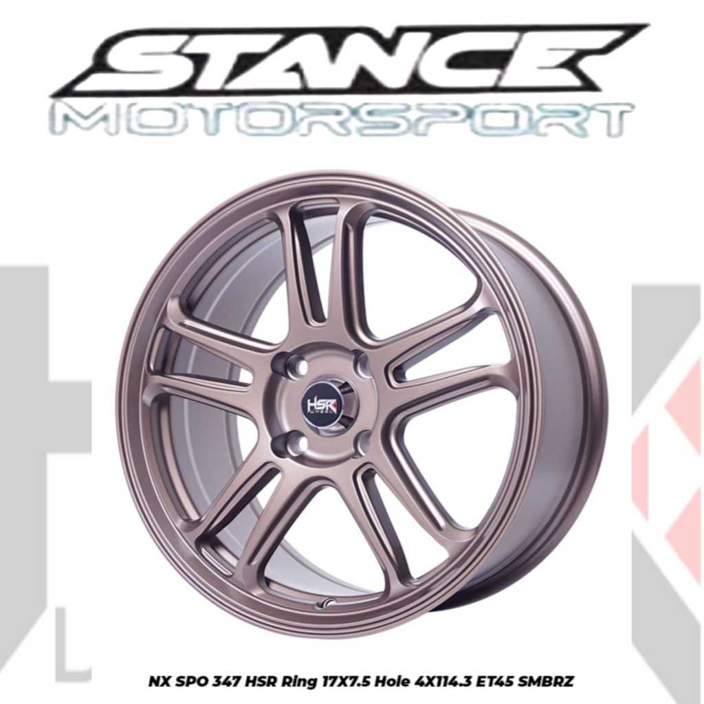 VELG MOBIL RACING NEW NISSAN VELOZ AVANZA RING 17 PCD 4X114,3