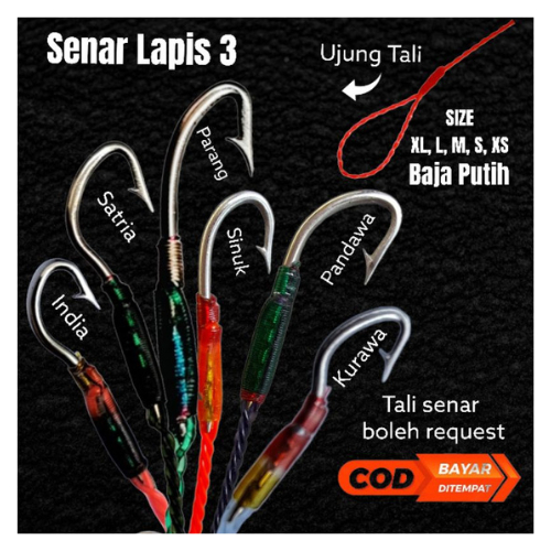 kail pancing belut ( bahan dari baja ) siap menjamin kualitas