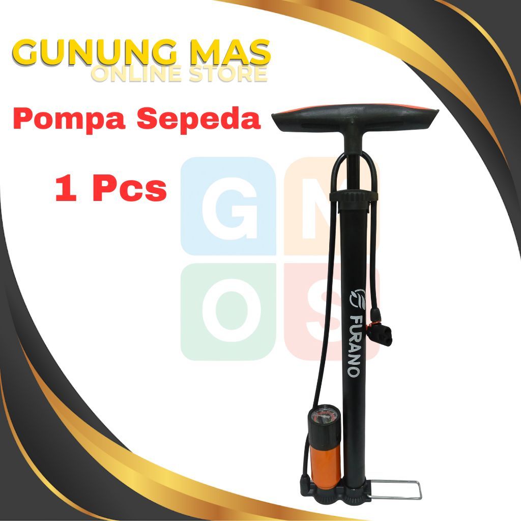 Pompa Sepeda Dan Motor // Pompa Ban Sepeda Meter Manual // Kompa Ban Sepeda