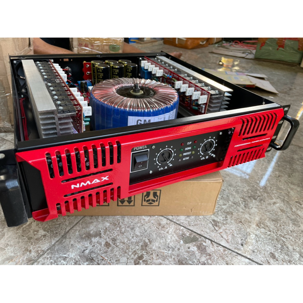 Power Amplifayer Rakitan 20 amper 55Vac Versi 2u