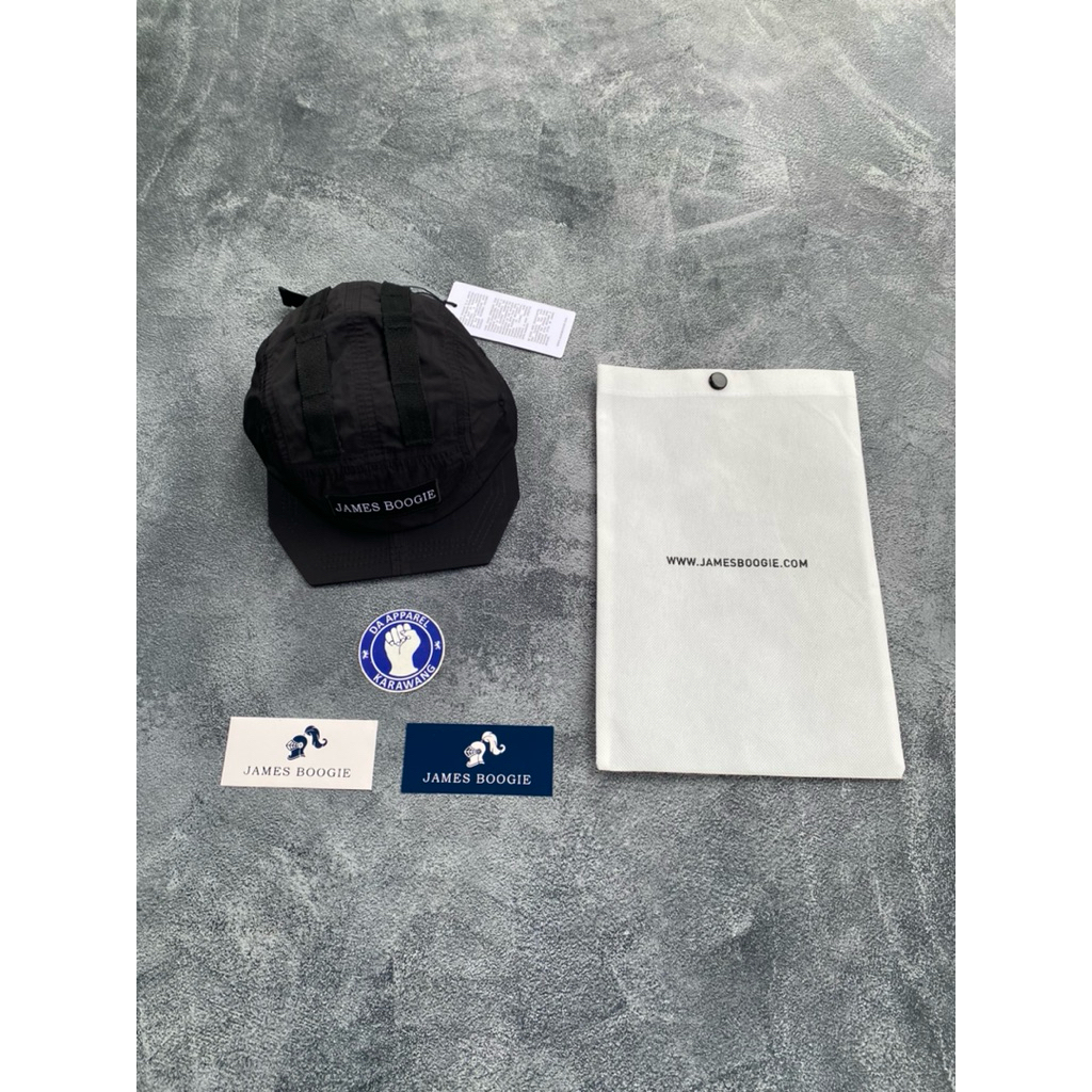 Ready Stok Caps James Boogie Black Original 100%