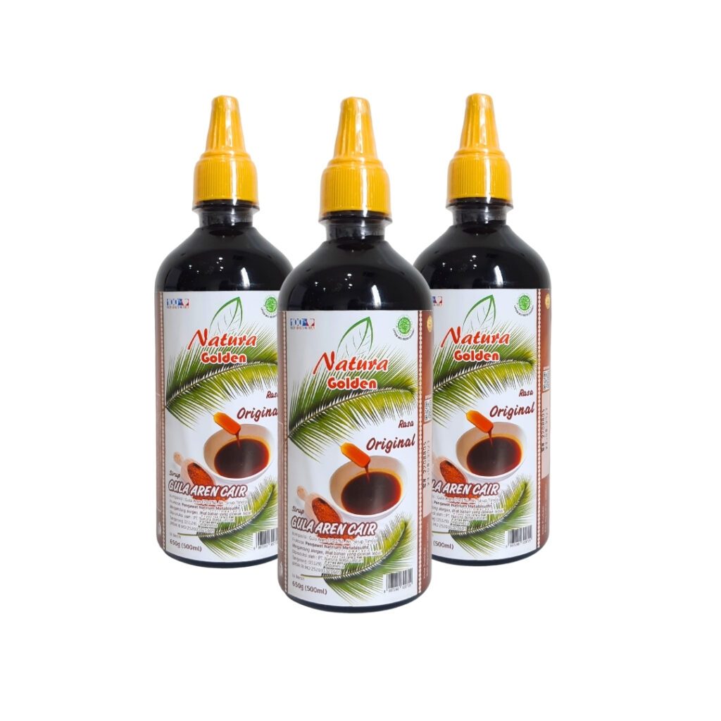 

NATURA GOLDEN GULA AREN CAIR ORIGINAL 500ML CAMPURAN MINUMAN/MAKANAN