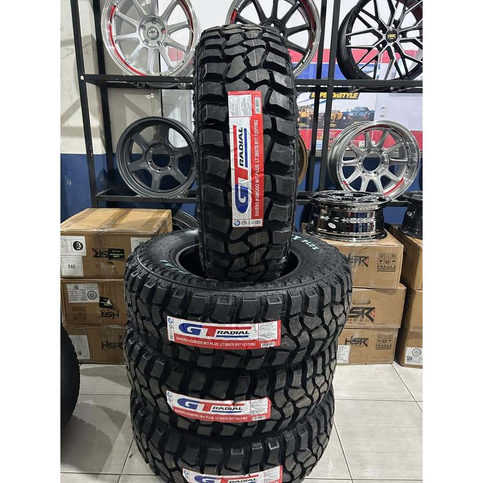 Ban Mobil Cangkul Ring 17 GT RADIAL SAVERO KOMODO M/T PLUS 265 70 R17