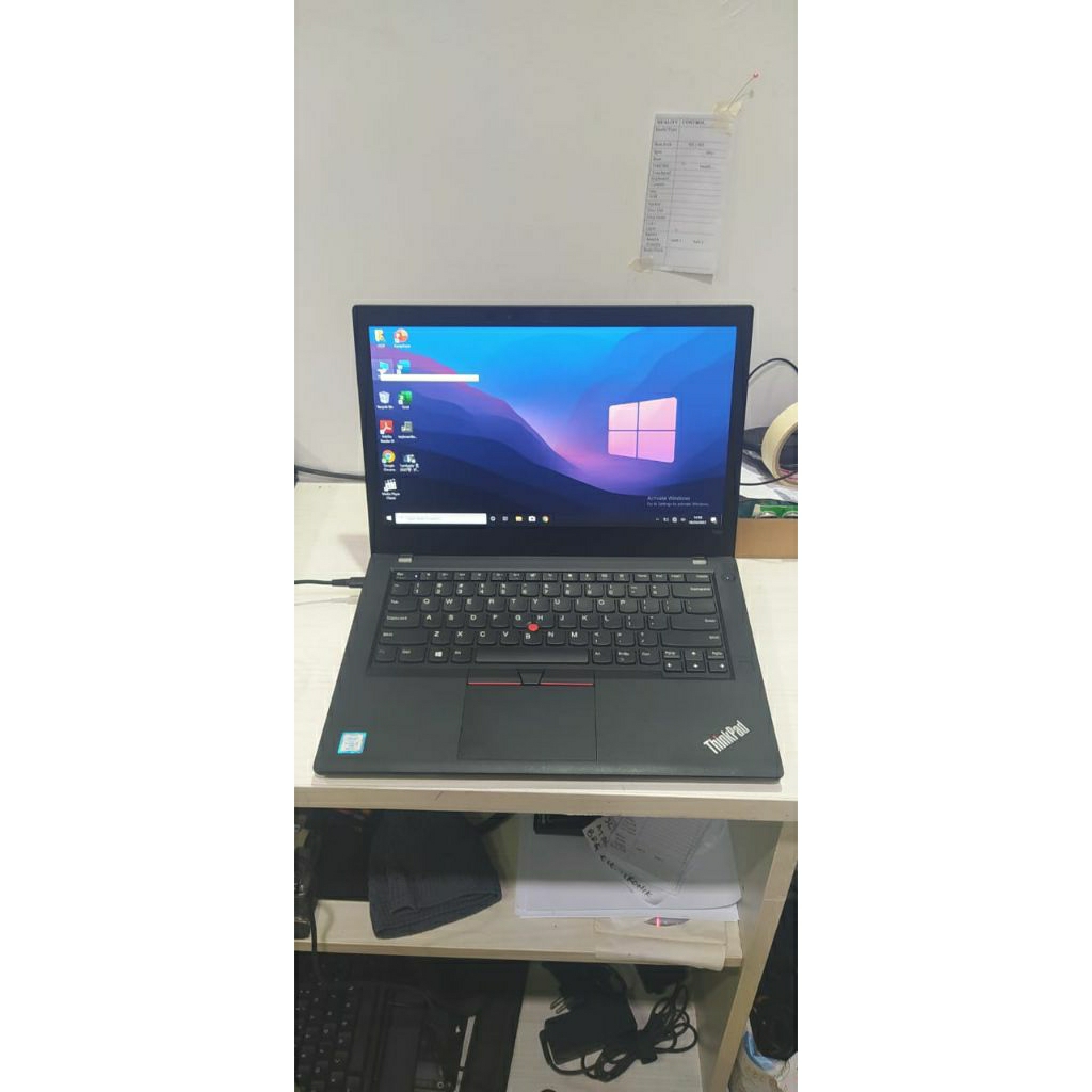 Lenovo Thinkpad T480 Core i7 • RAM 16GB • SSD 512GB • Nvidia