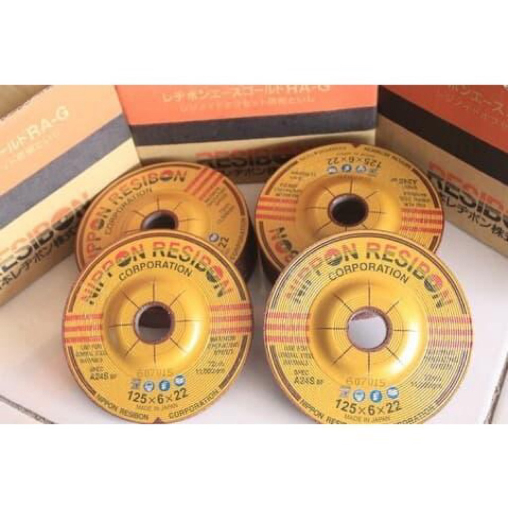 Batu Gerinda Poles Nippon Resibon 5” (125x6x22)