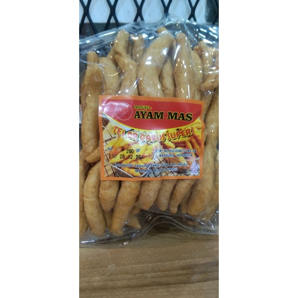 

Telur gabus super brand Ayam Mas isi 200grm