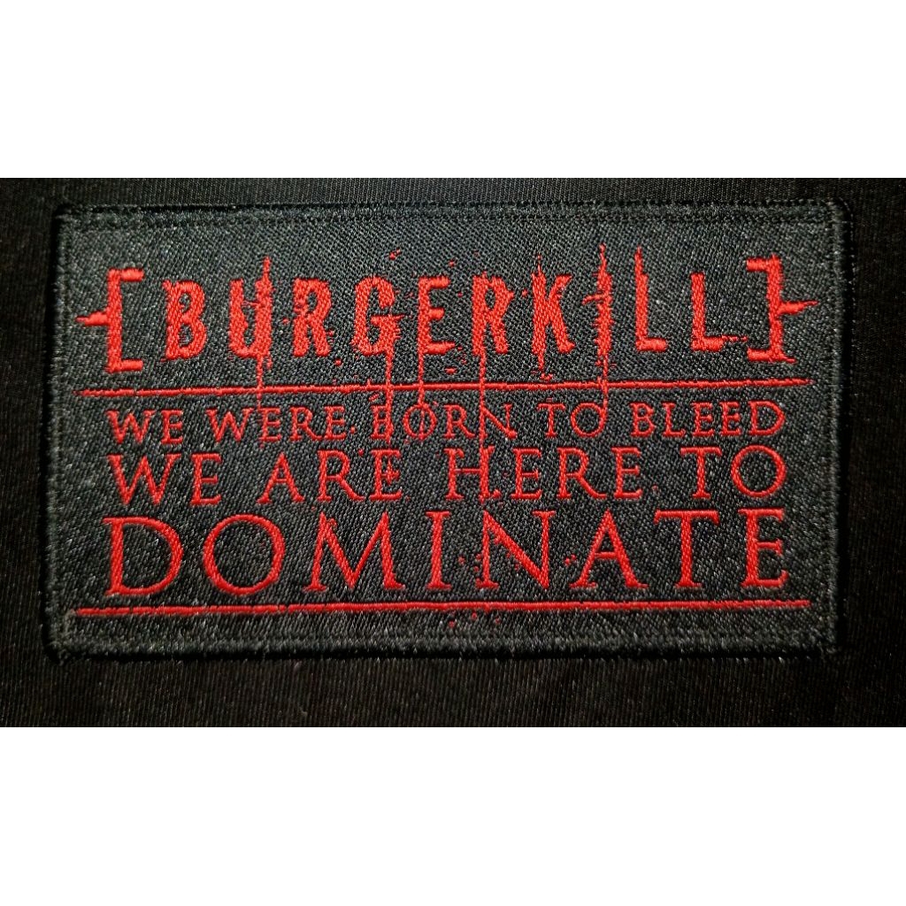 Patch Burgerkill Original