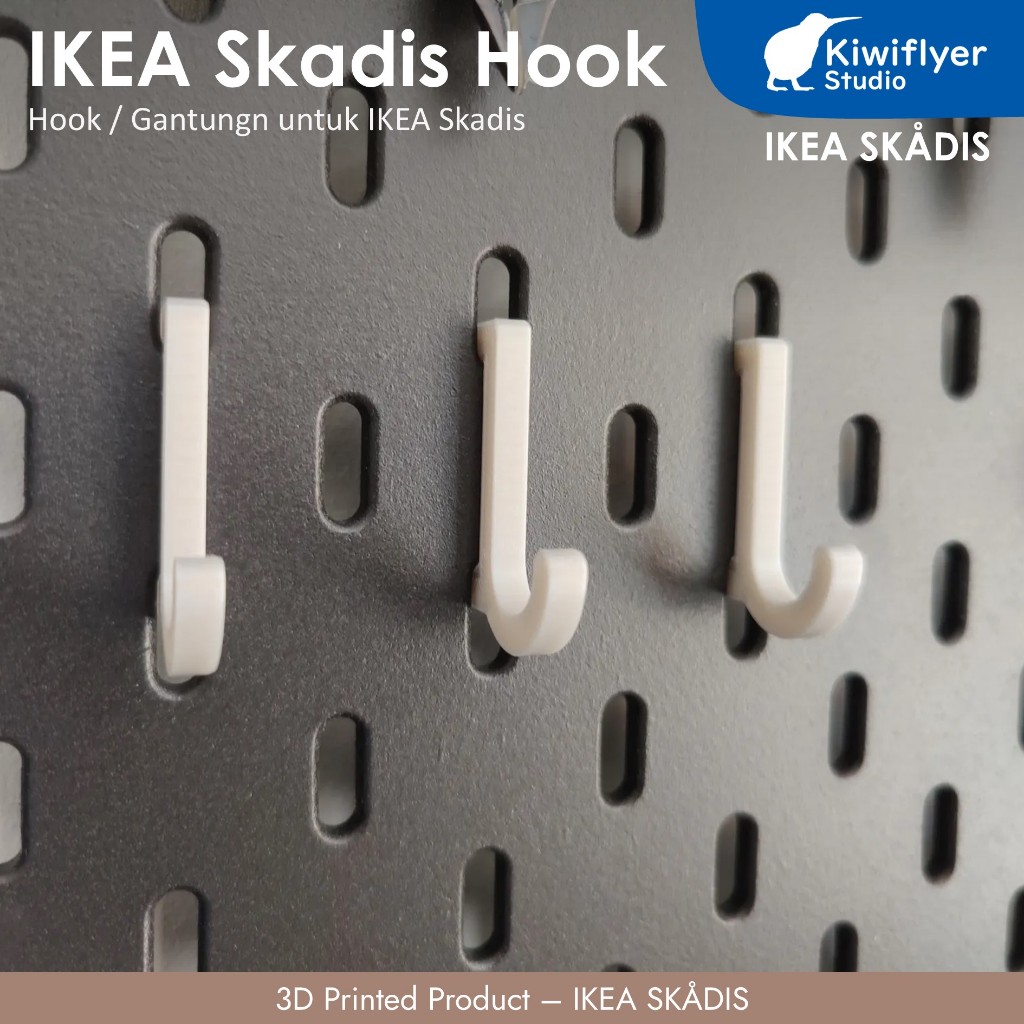 IKEA Skadis Hook - Hook / Gantungan untuk IKEA Skadis
