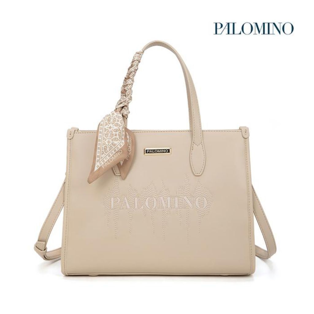 Palomino Leora Handbag Tas Tangan Wanita Bahan PU Leather Kompartemen Luas Muat Tablet 10 Inch