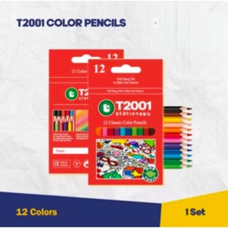 

Pensil Warna Kecil 1 set 12 warna T2001