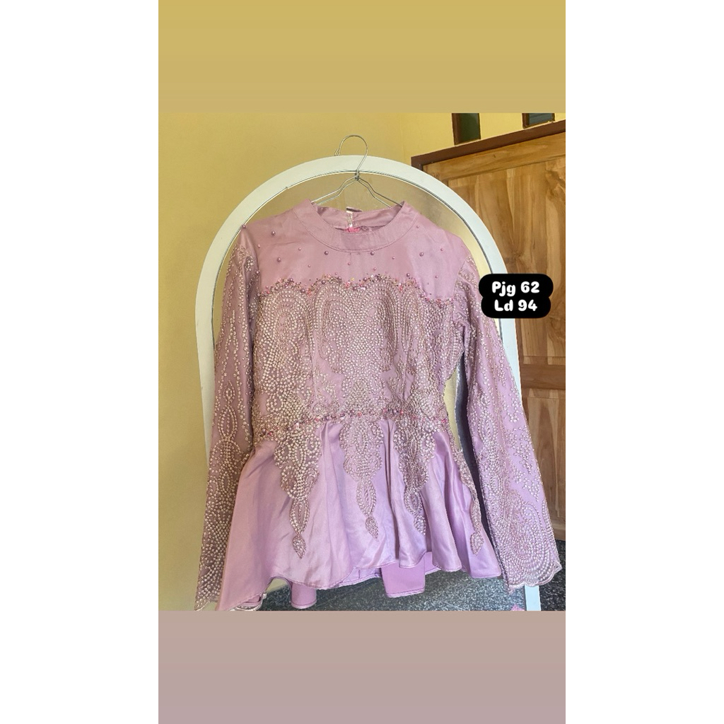Prelove Baju Pesta Wanita/Baju Acara/Baju Kondangan/Dress/Tunik/Atas Bawah, ukuran kecil/ LD kecil L