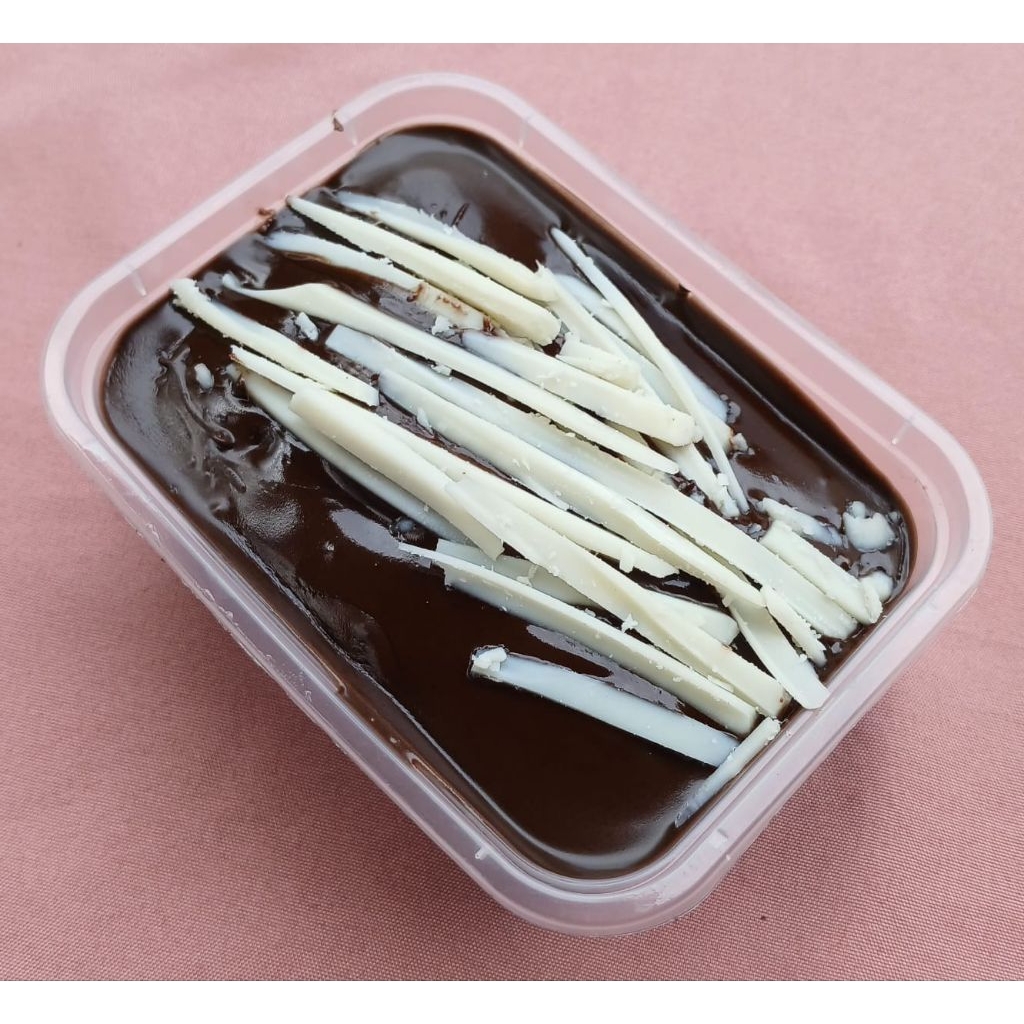 Dessert Box Brownies Kukus Lumer Dark Cokelat