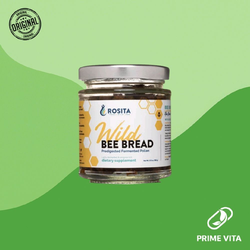 

Rosita Wild Bee Bread Predigested Fermented Pollen – Pollen Fermentasi Lacto untuk Pencernaan, Superfood Meningkatkan Kekebalan, Serbuk Sari Lebah Murni – 100% Original