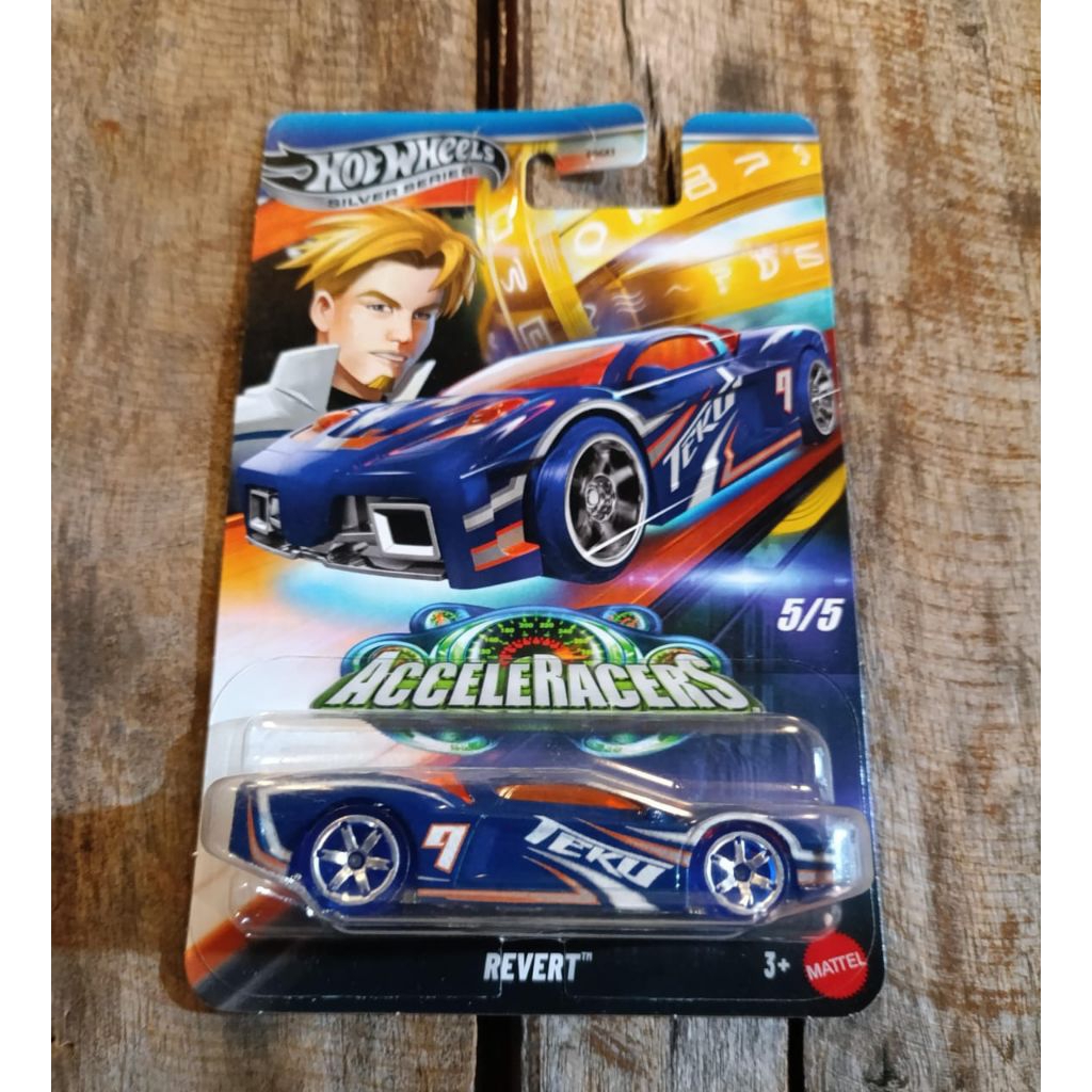 hotwheels silver series acceleracers revert team teku
