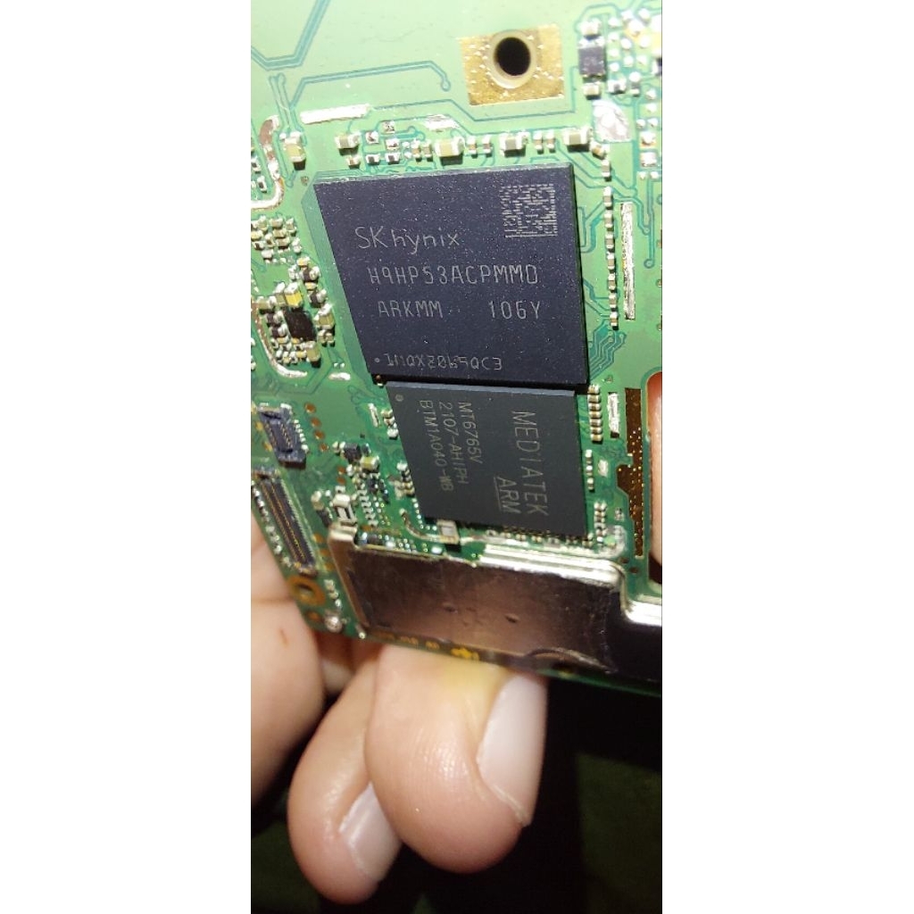 mesin handphone Android campur bahan