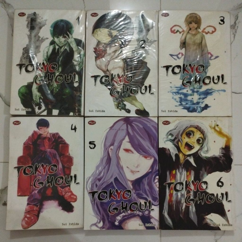 KOMIK Tokyo Ghoul 1-6