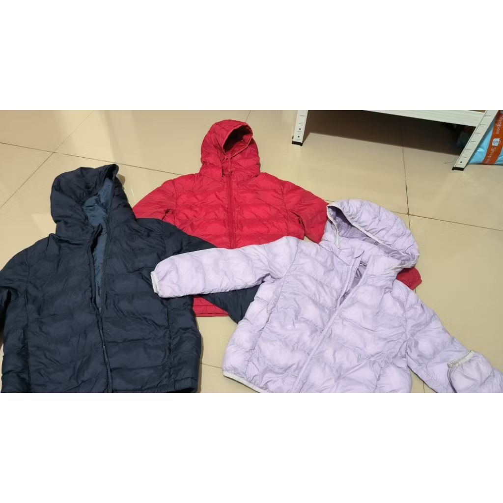 Paket Jaket Anak Uniqlo Preloved Minus