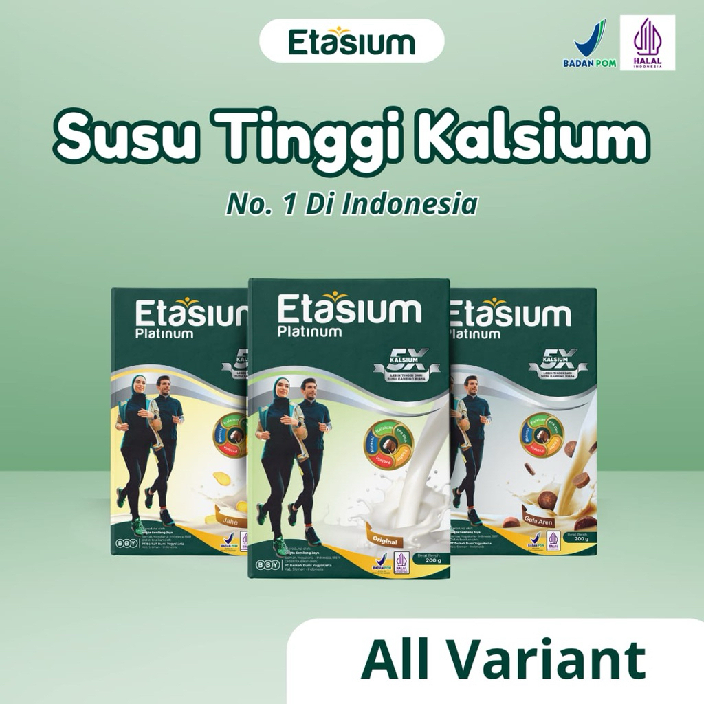 

Susu Kambing Etawa Etasium 100% original•Ada 3 varian rasa