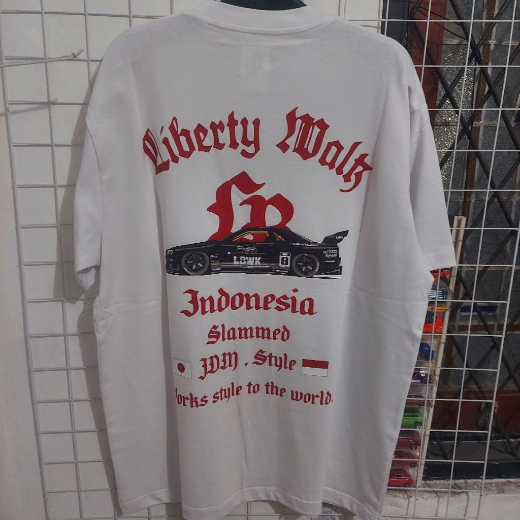 KAOS TSHIRT LBWK LIBERTY WALK EVENT IMX JAKARTA