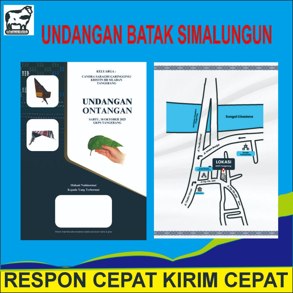 Undangan Pernikahan Batak Simalungun