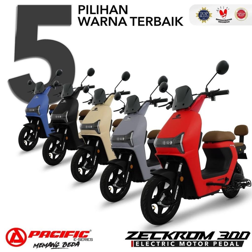PACIFIC ZECKROM 300 SEPEDA LISTRIK