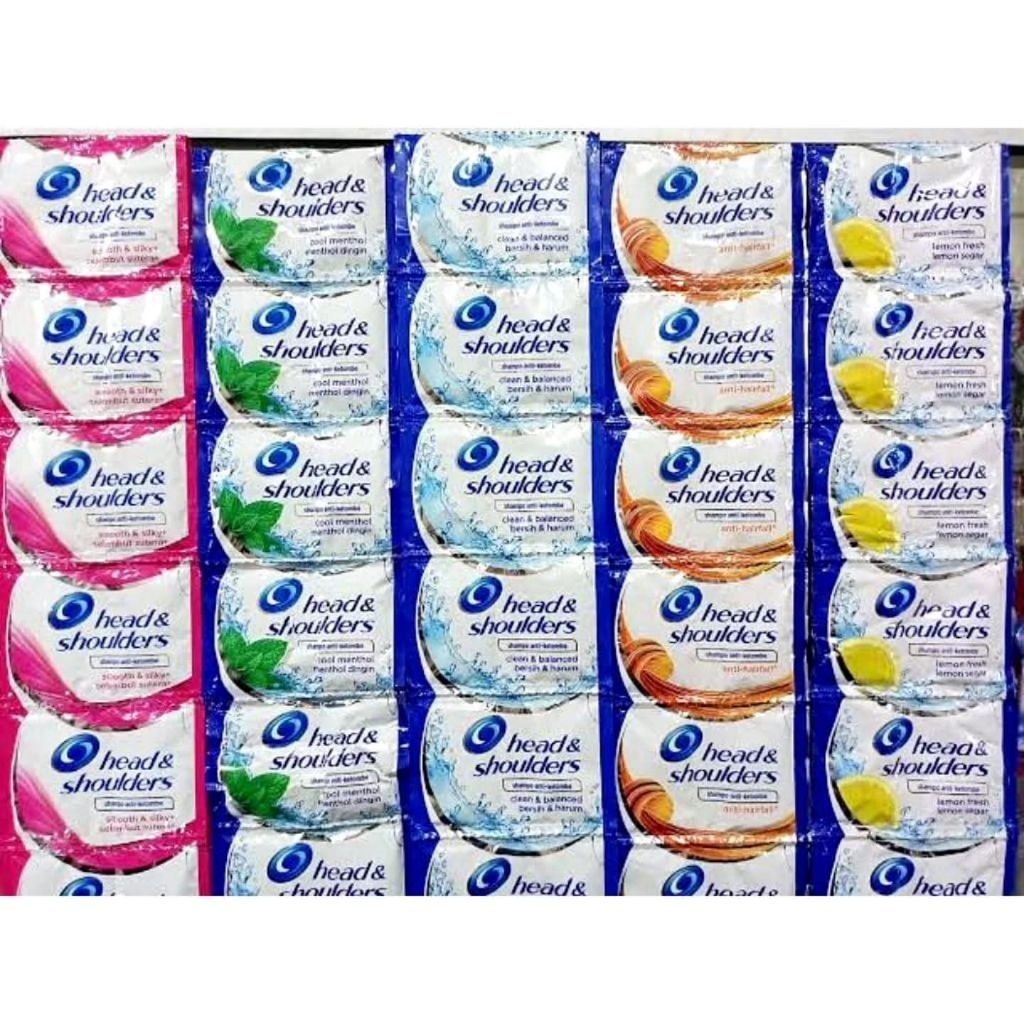 2RENCENG SHAMPOO HEAD N SHOULDERS / SHAMPO HEAD AND SHOULDERS  RENCENGAN MIX VARIAN