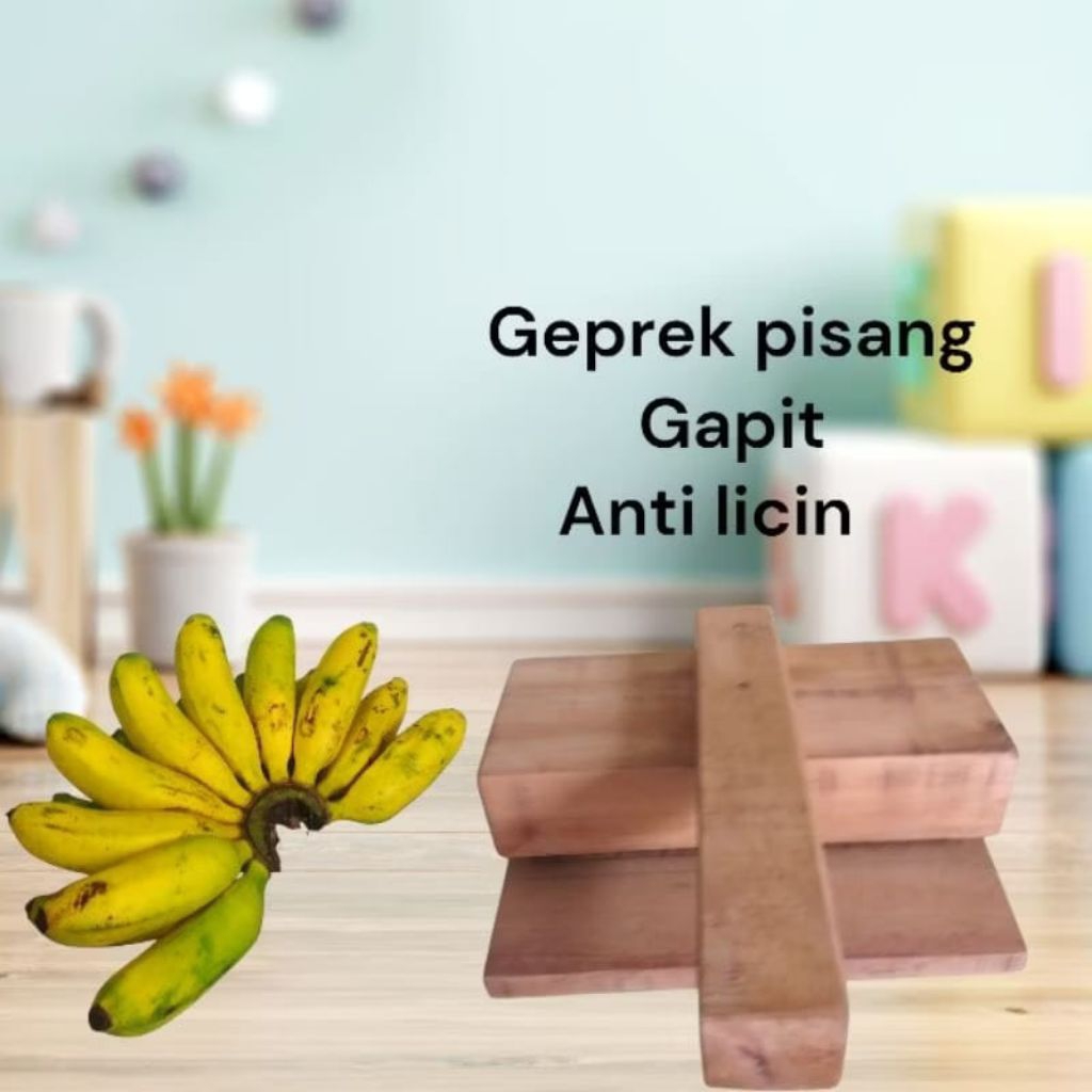 Cetakan pres pisang anti licin,gapit pisang, dumpling pisang geprek