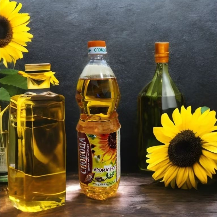 

UNREFINED SUNFLOWER OIL SLOBODA 1 LITER. PREMIUM & COSMETIC GRADE