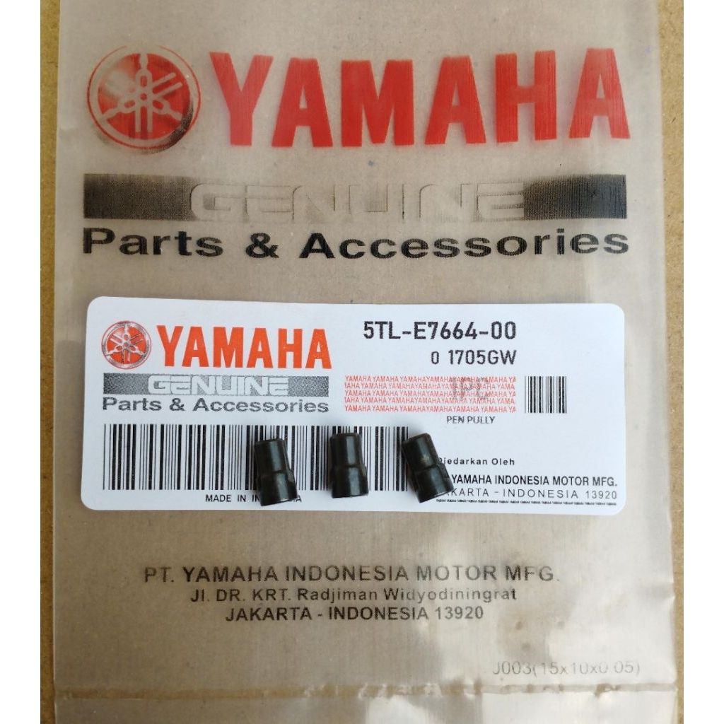 Pin guide paku pen pully puli Mio smile Mio soul Mio sporty Fino Mio j soul GT Xride 3pch