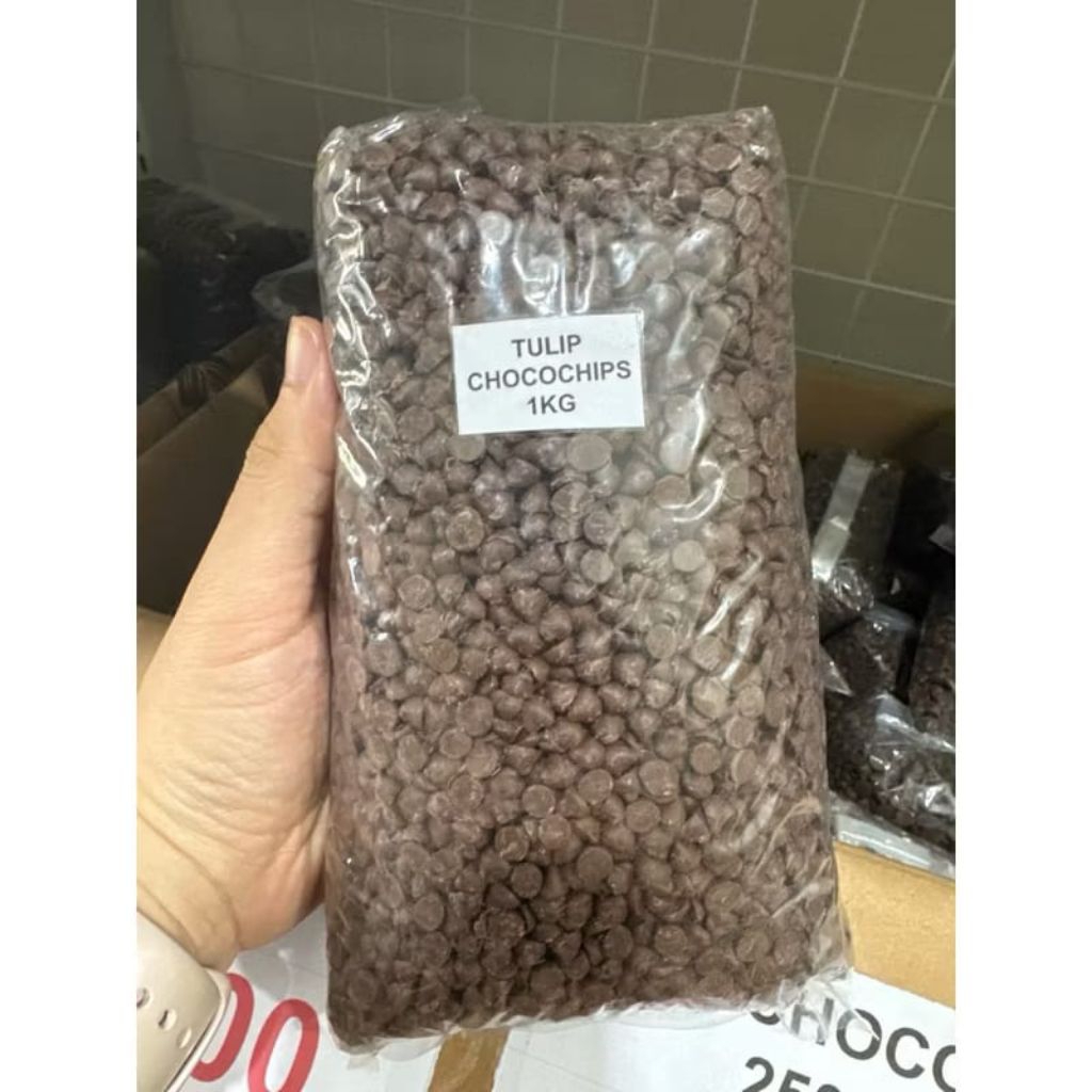 

TERMURAH TULIP CHOCHOCHIP DARK 1 KG REPACK EXP UPDATE