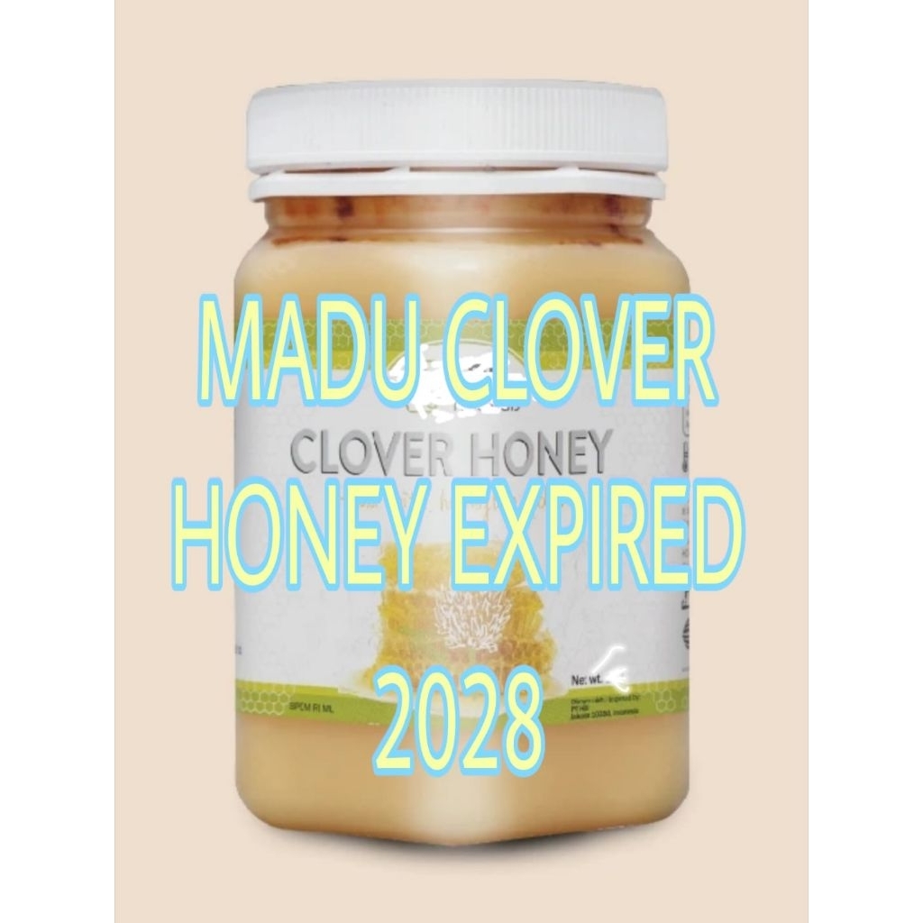 

Madu Clover Honey 250gr expired 2028