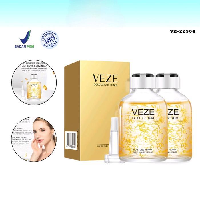 Veze Gold Serum / Serum Emas Veze 50ml / Merawat Wajah Putih Essence Mengencangkan