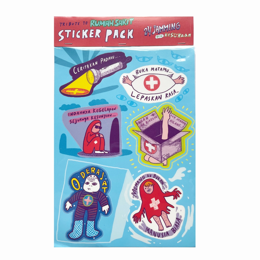 

STICKER PACK TRIBUTE TO RUMAH SAKIT KESUKAAN X 24 JAMMING