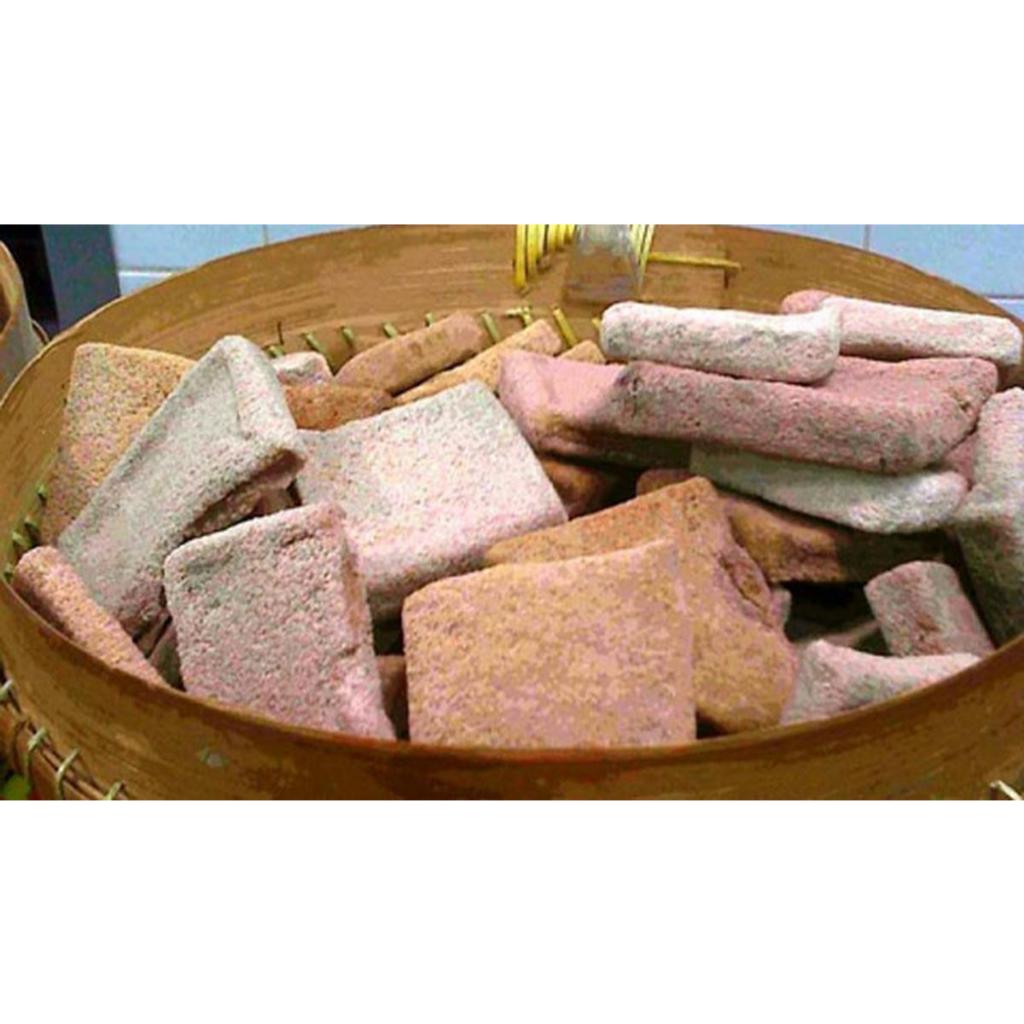 

Sagu Ambon alami tanpa pewarna tanpa pengawet