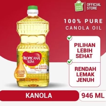 

Tropicana slim minyak kanola (100% pure canola oil)