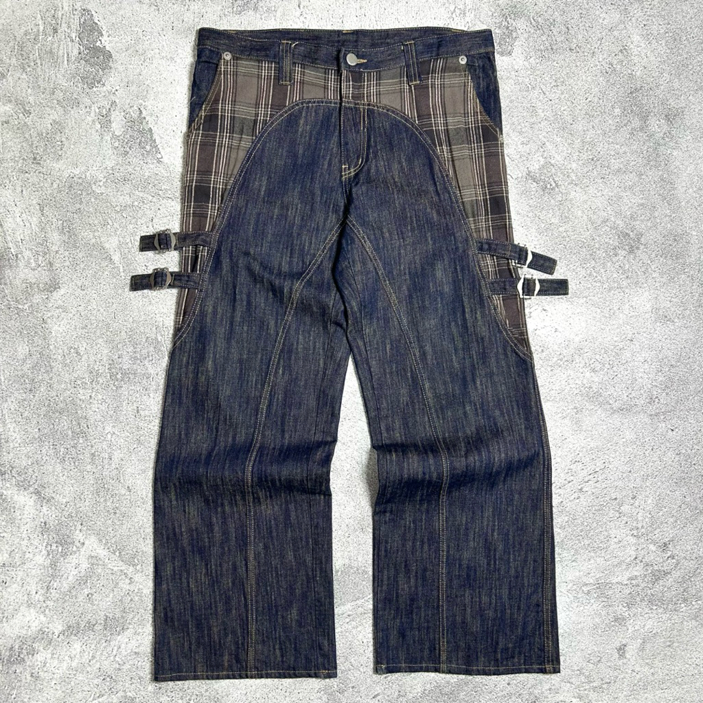 Celana Denim Flare Bondage