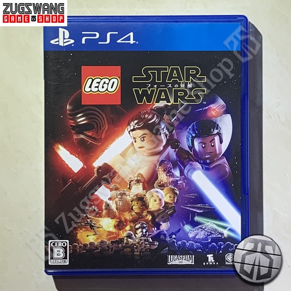 LEGO STAR WARS THE FORCE AWAKENS kaset game bd ps4 ps playstation 4 2nd bekas used second preowned p