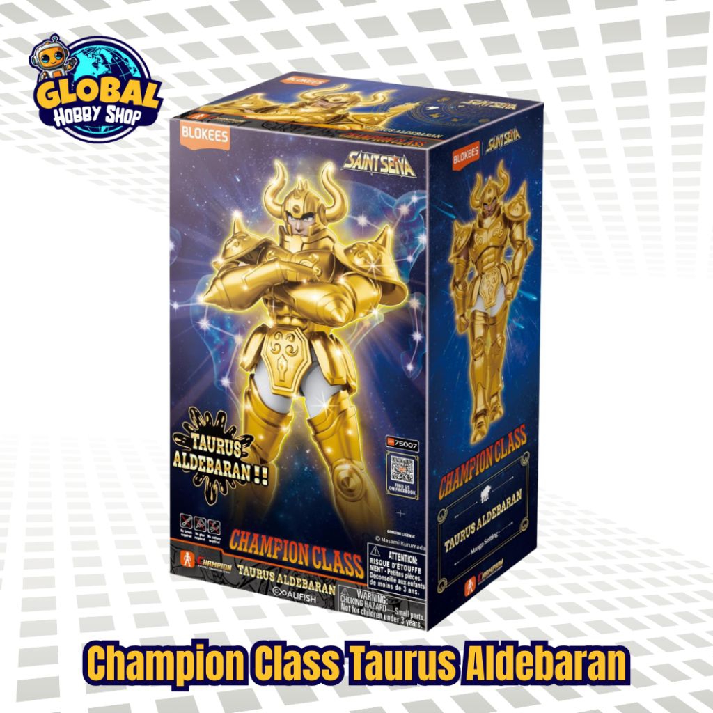 Blokees Champion Class Taurus Aldebaran, Saint Seiya