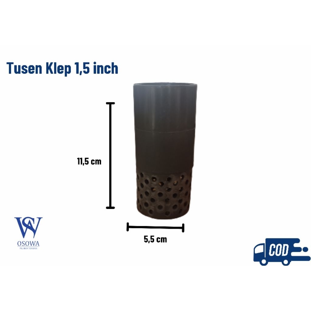 Tusen klep pompa air modifikasi 1,5inch
