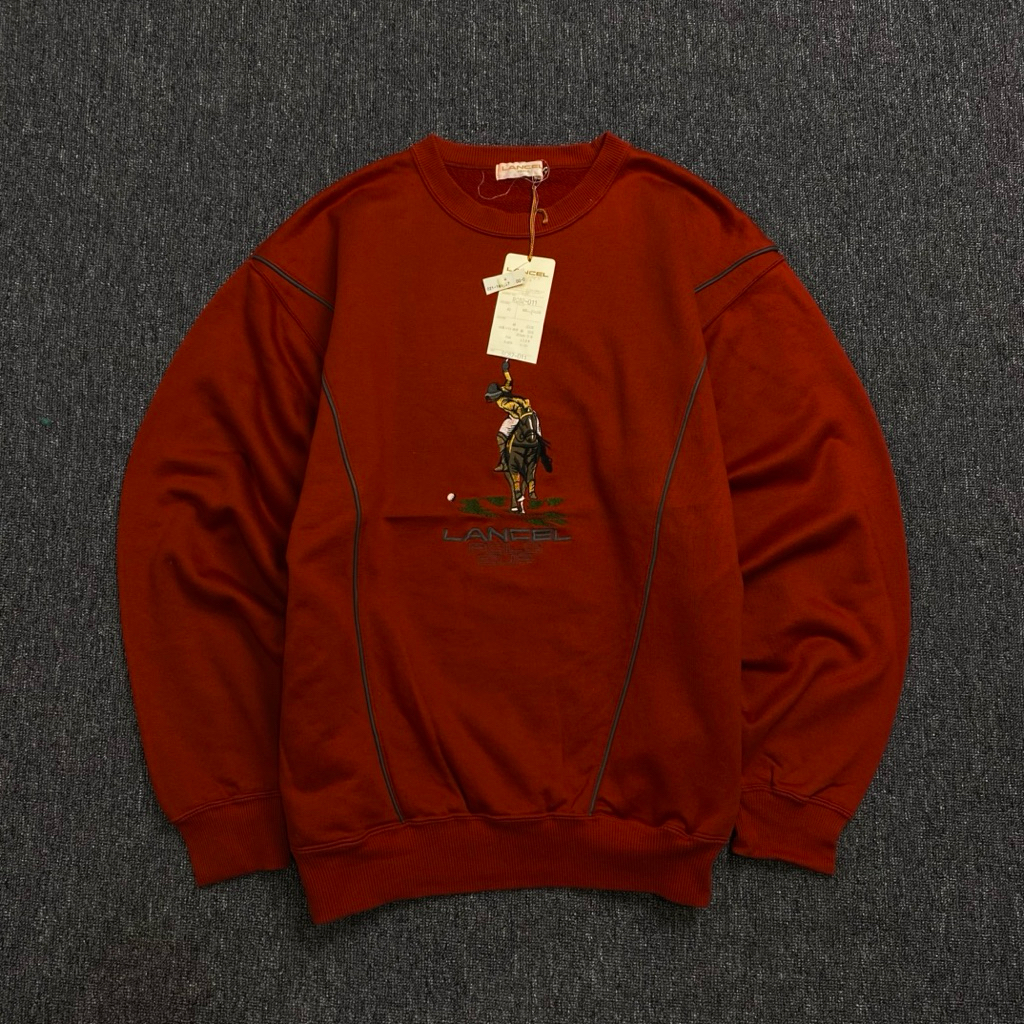 CREWNECK LANCEL PARIS POLO CUP 90’s