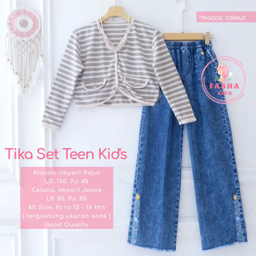 Goodilkids- Tika set teen setelan anak remaja terbaru