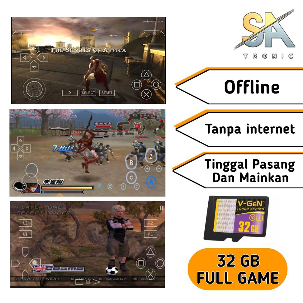 Memory Hp Isi Game Ps2 Kartu Memori Ps 2 Untuk Android