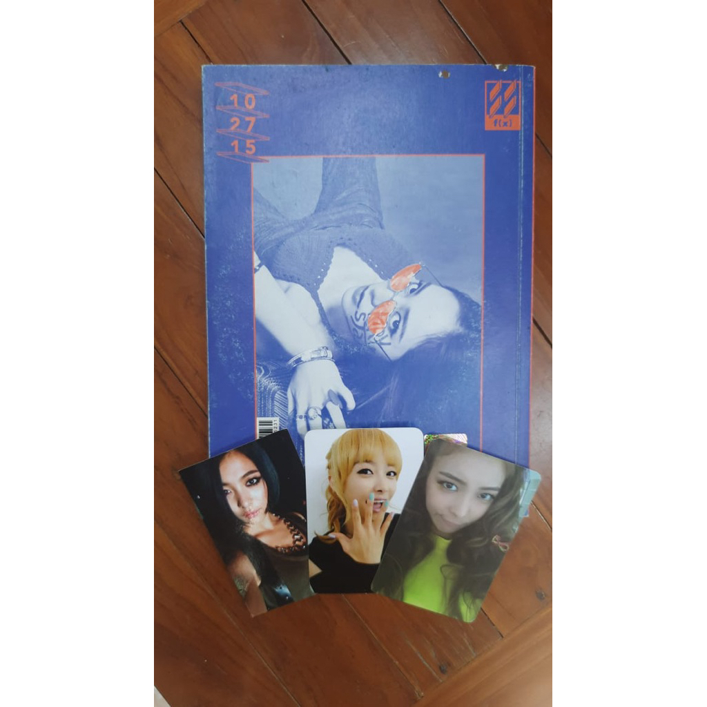 f(x) 4th Wall & Red Light Album - Krystal cover